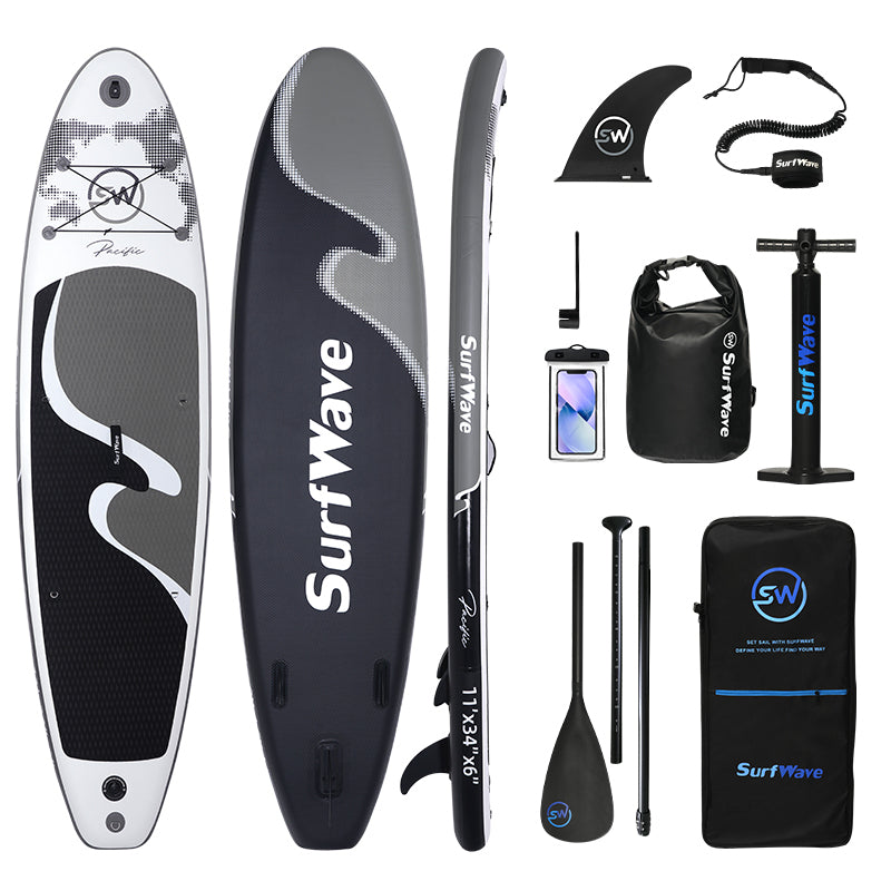 Inflatable Stand Up Paddle Board 11'x34'x6' With Accessories
