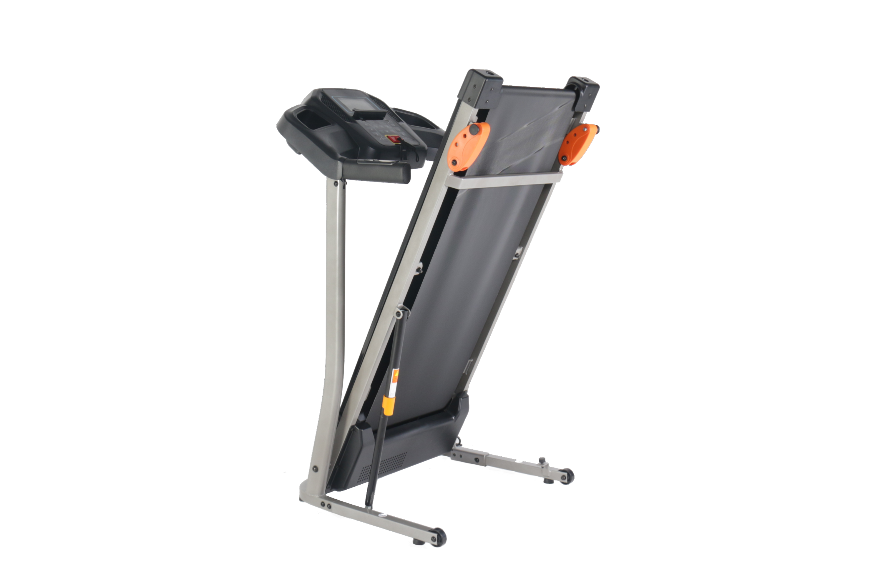 Folding Treadmill 2.5HP – 12KM/H Max Speed, Foldable Home Fitness Equipment with LCD, 4 Incline Levels, 12 Workout Programs, Bluetooth – Black