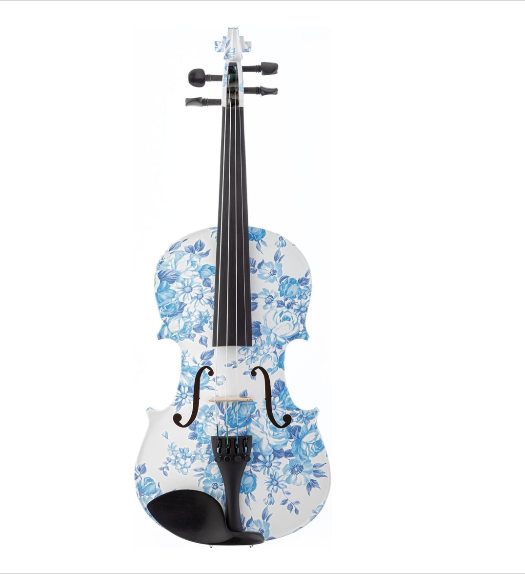 Professional 4/4 Full-Size Violin - Premium Sound, Durable & Lightweight Design with Complete Accessories, Exquisite Handcrafted Finish, Ideal Unique Gift for Musicians