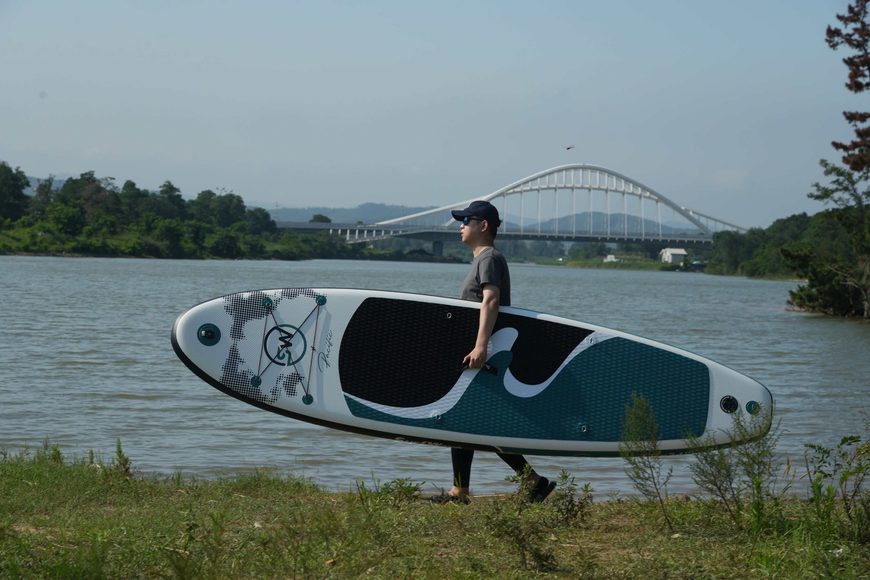 Inflatable Stand Up Paddle Board 11'x34'x6' With Accessories