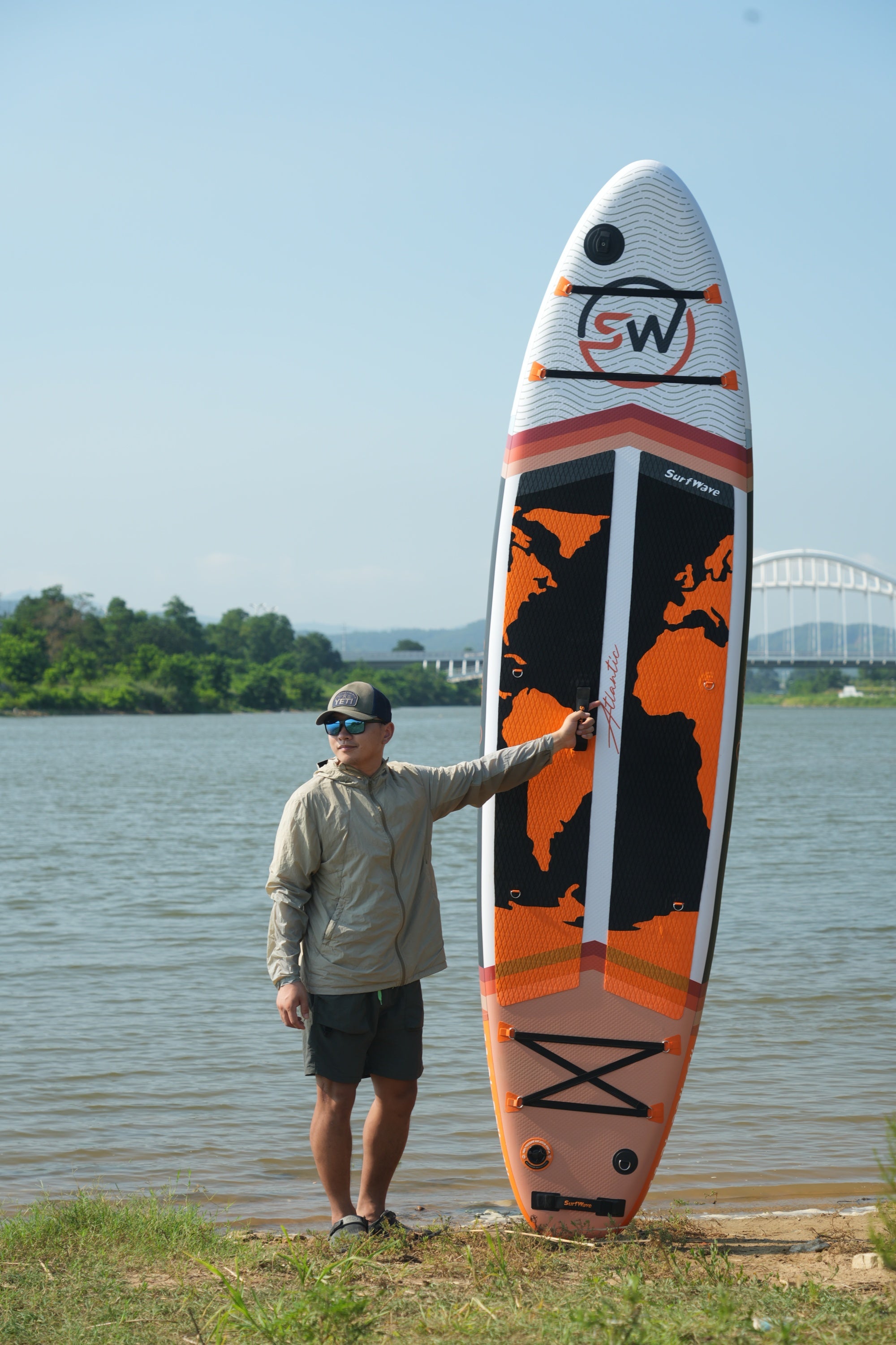 Inflatable Stand Up Paddle Board 11'x34'x6' With Accessories