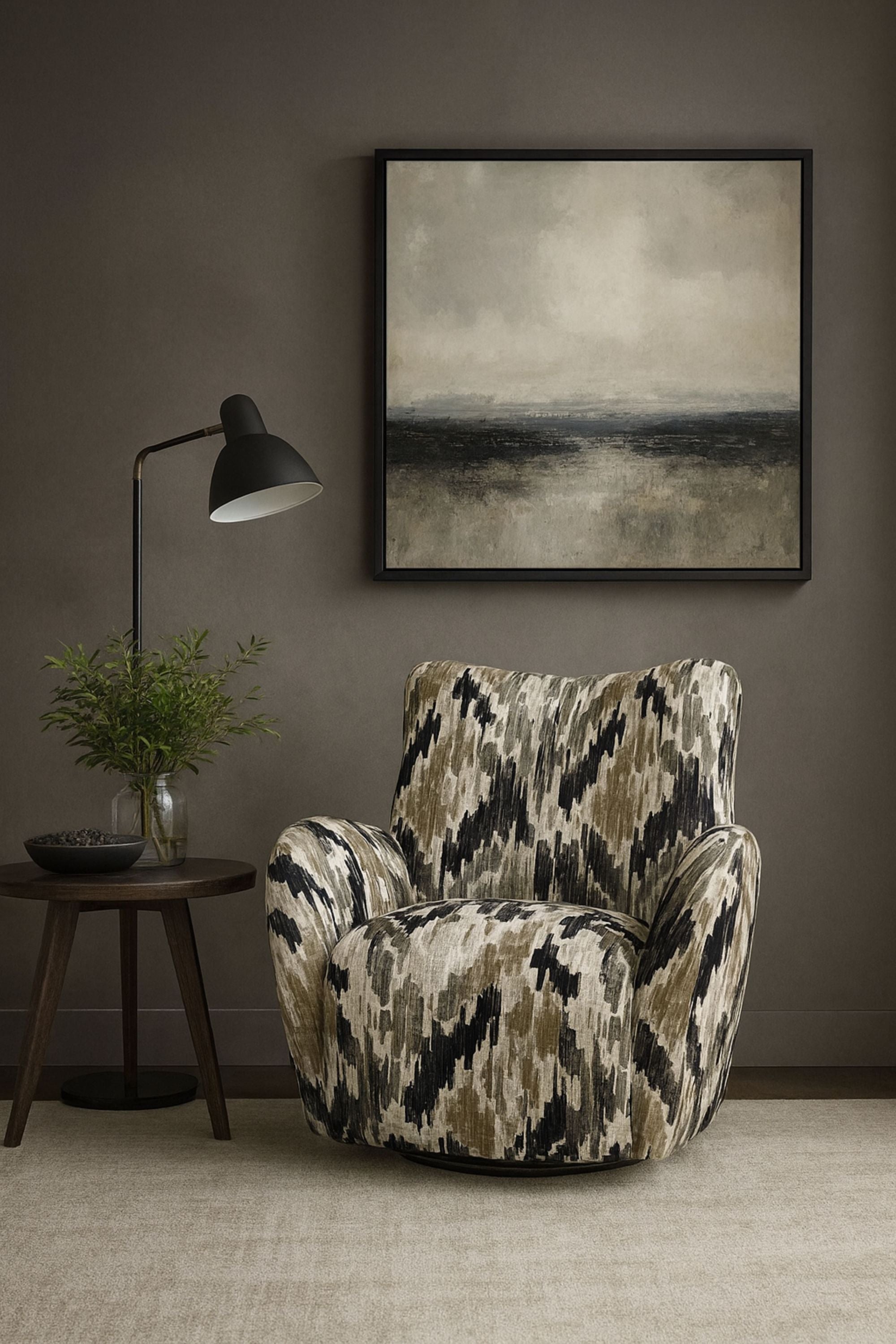 Swivel Accent Chair - Beach