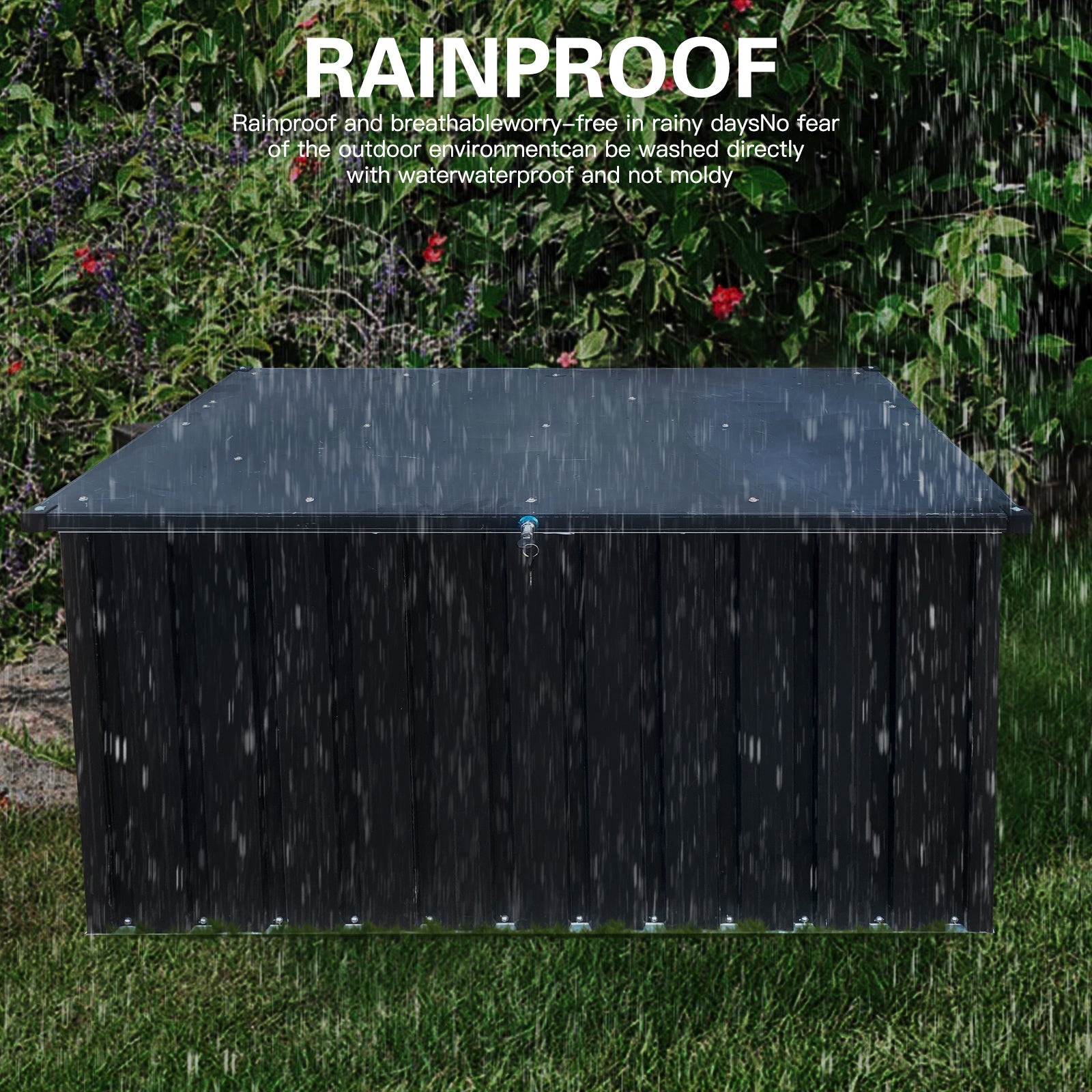 Outdoor Metal Storage Box Store Small