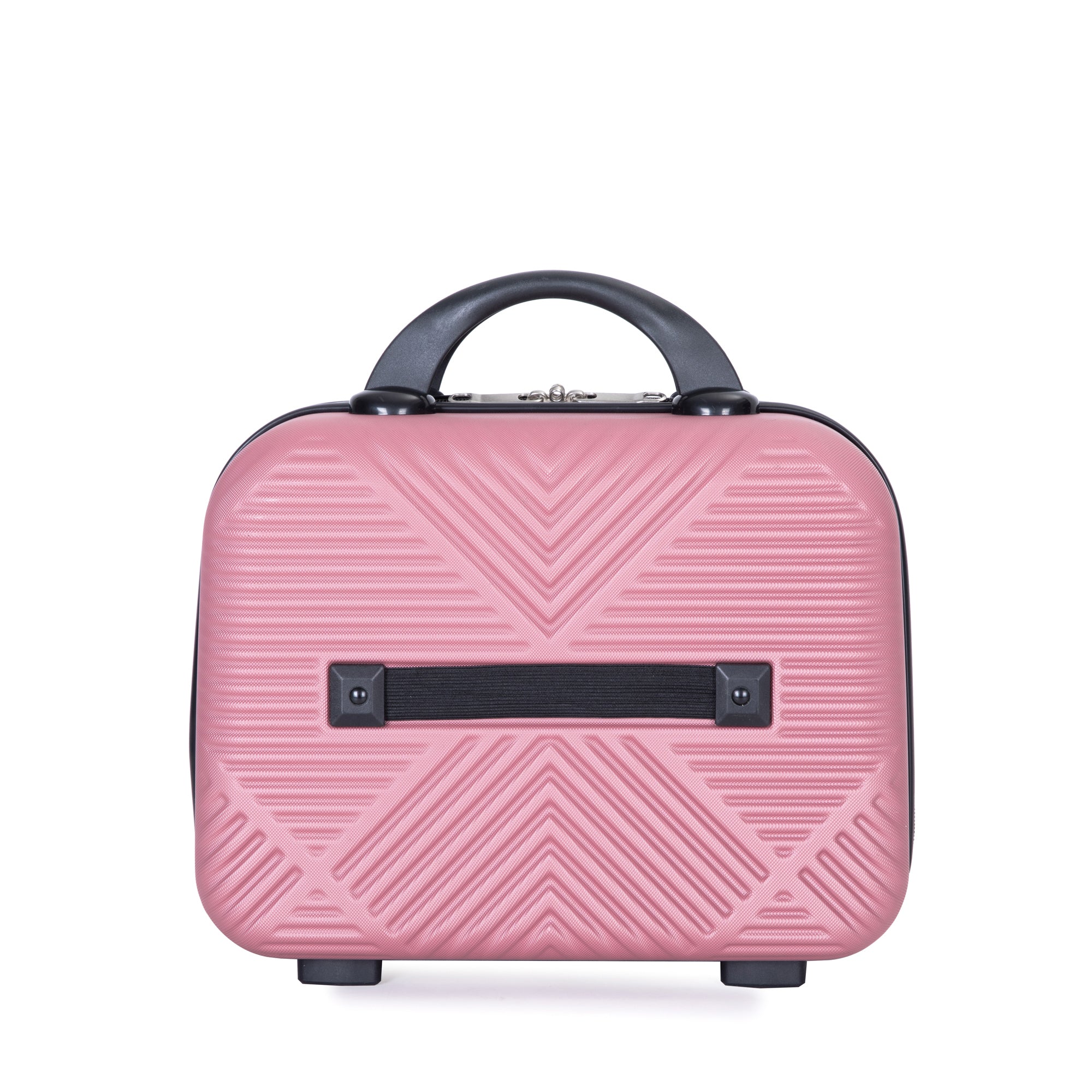 2Piece Luggage Sets ABS Lightweight Suitcase , Spinner Wheels,  (20/14)PINK