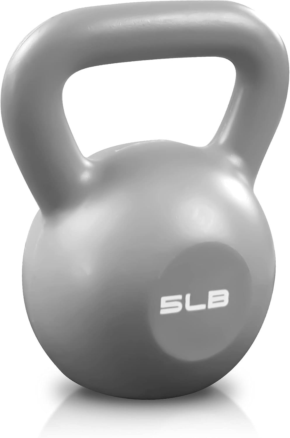 5LB Kettlebell Set – Vinyl Coated Kettlebell for Women, Strength Training Weights with Comfortable Wide Grip for Home Gym Workouts