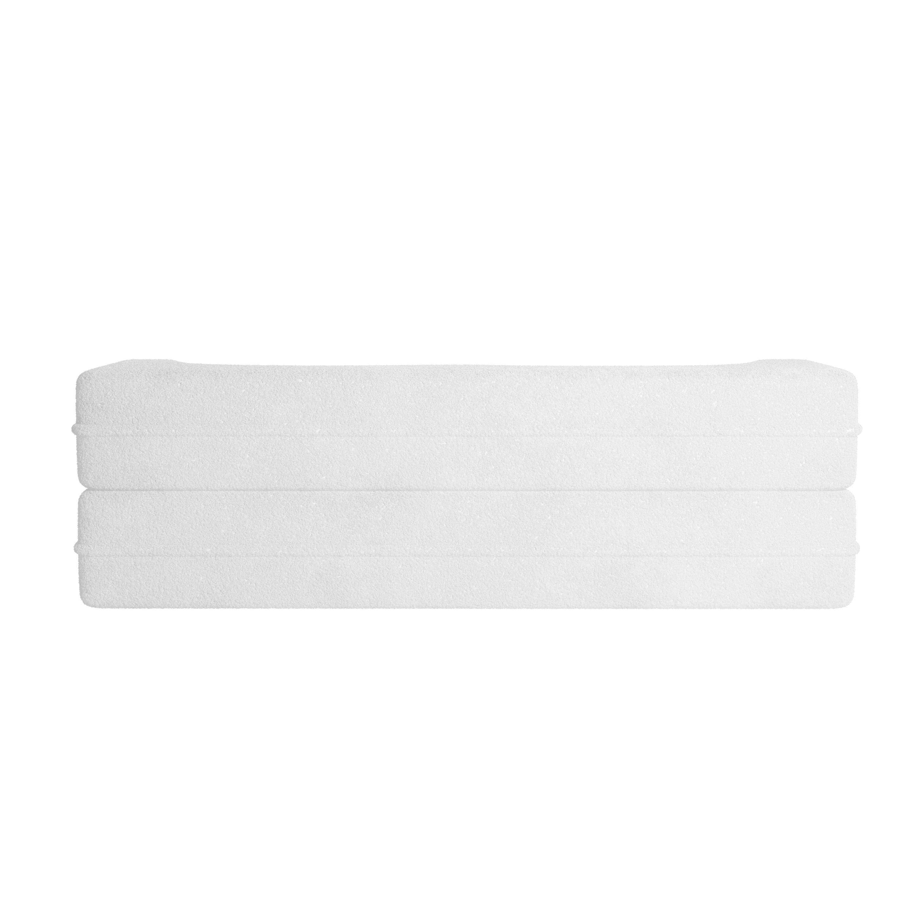 Modern Floor Sofa with 2 Pillows,Convertible Teddy Fabric Foam-Filled Sleeper Sofa Bed,15" Full Size Folding Mattress for Living Room,Guest Bed,Playroom,no assembly required,Beige(Old Sku:W1885P190390