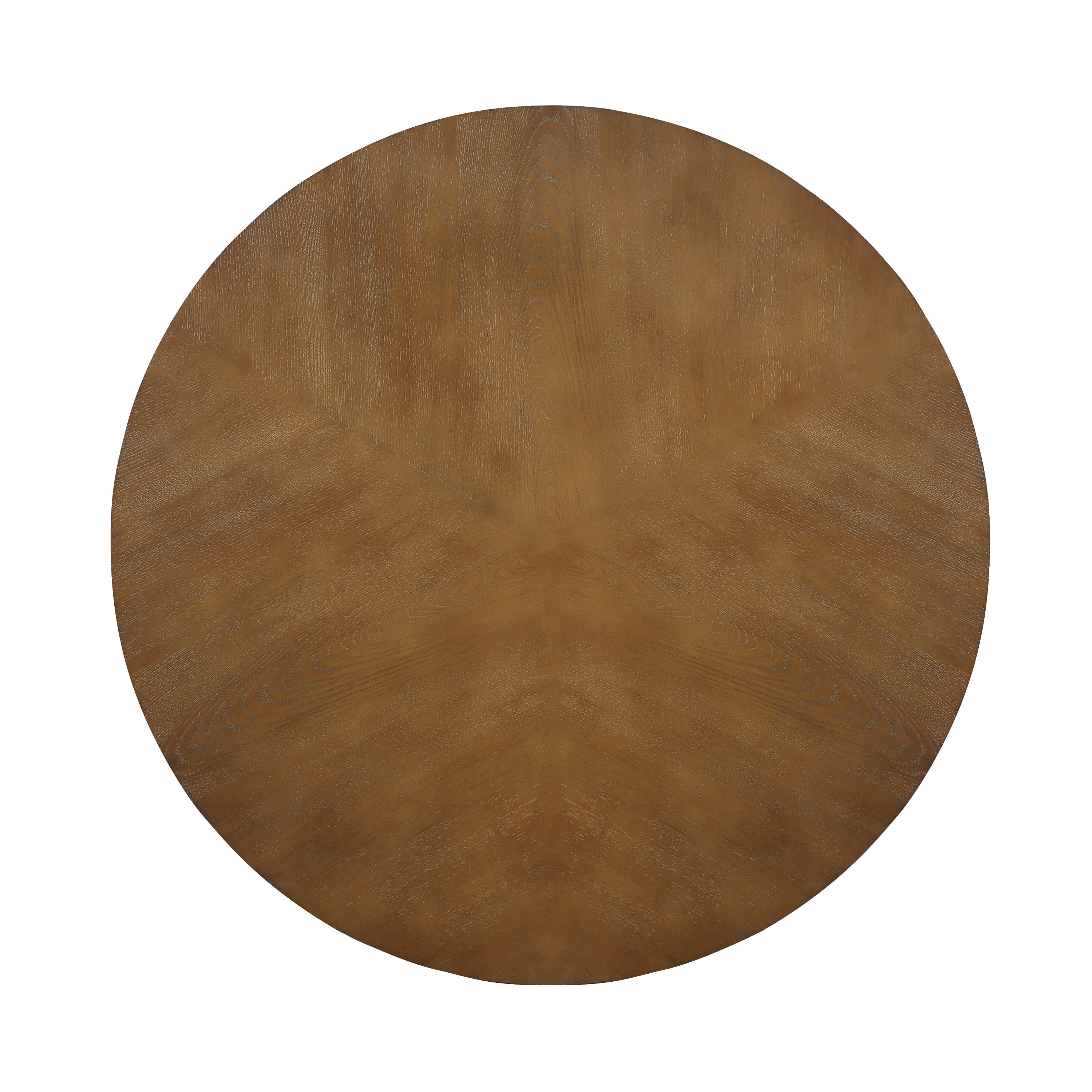 32inch Wood Round Coffee Table for Living Room,Mid Century Farmhouse Circle Wooden Coffee Tables for Apartment, Easy Assembly, Walnut