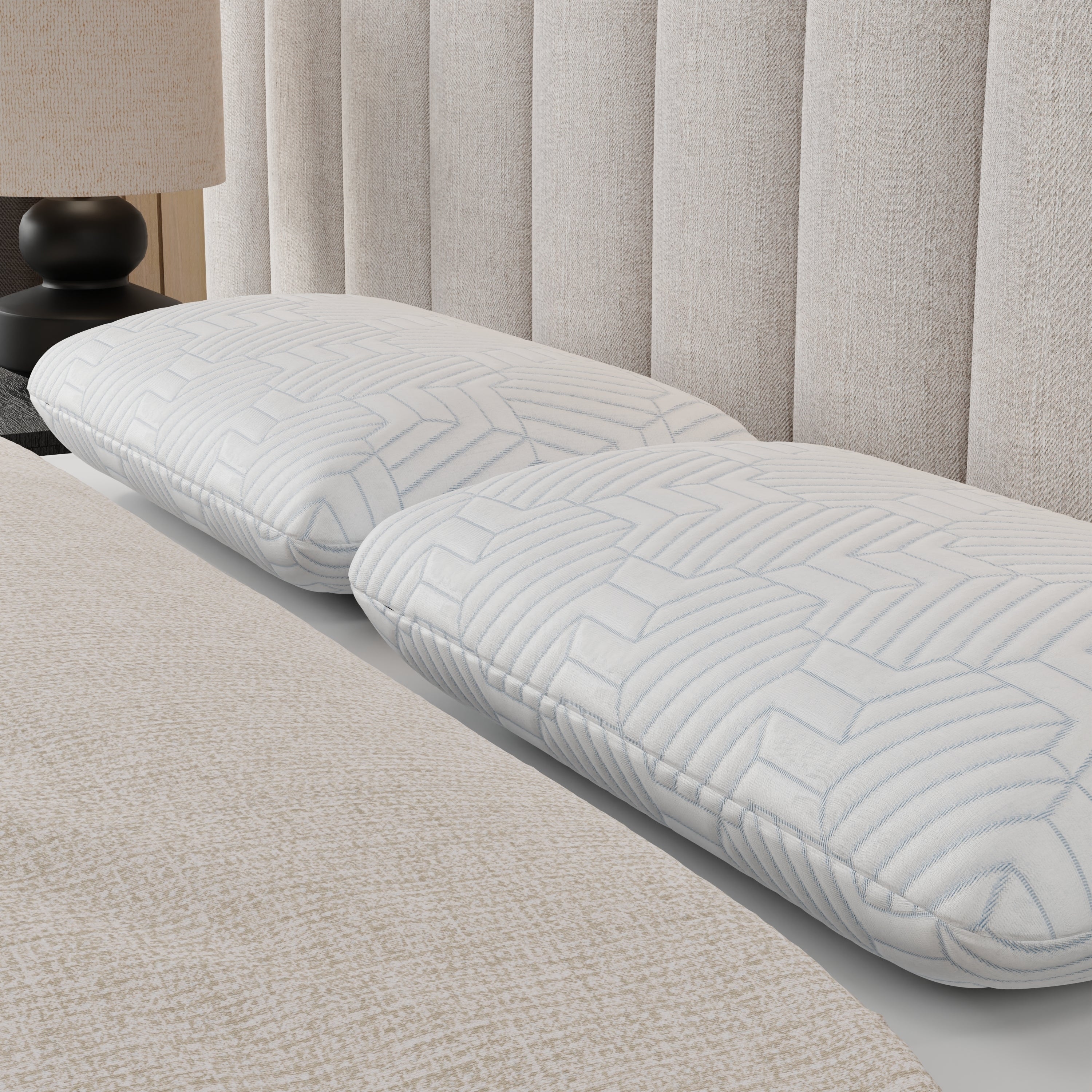 Bella Frost Pillow with Phase Change Cooling Cover