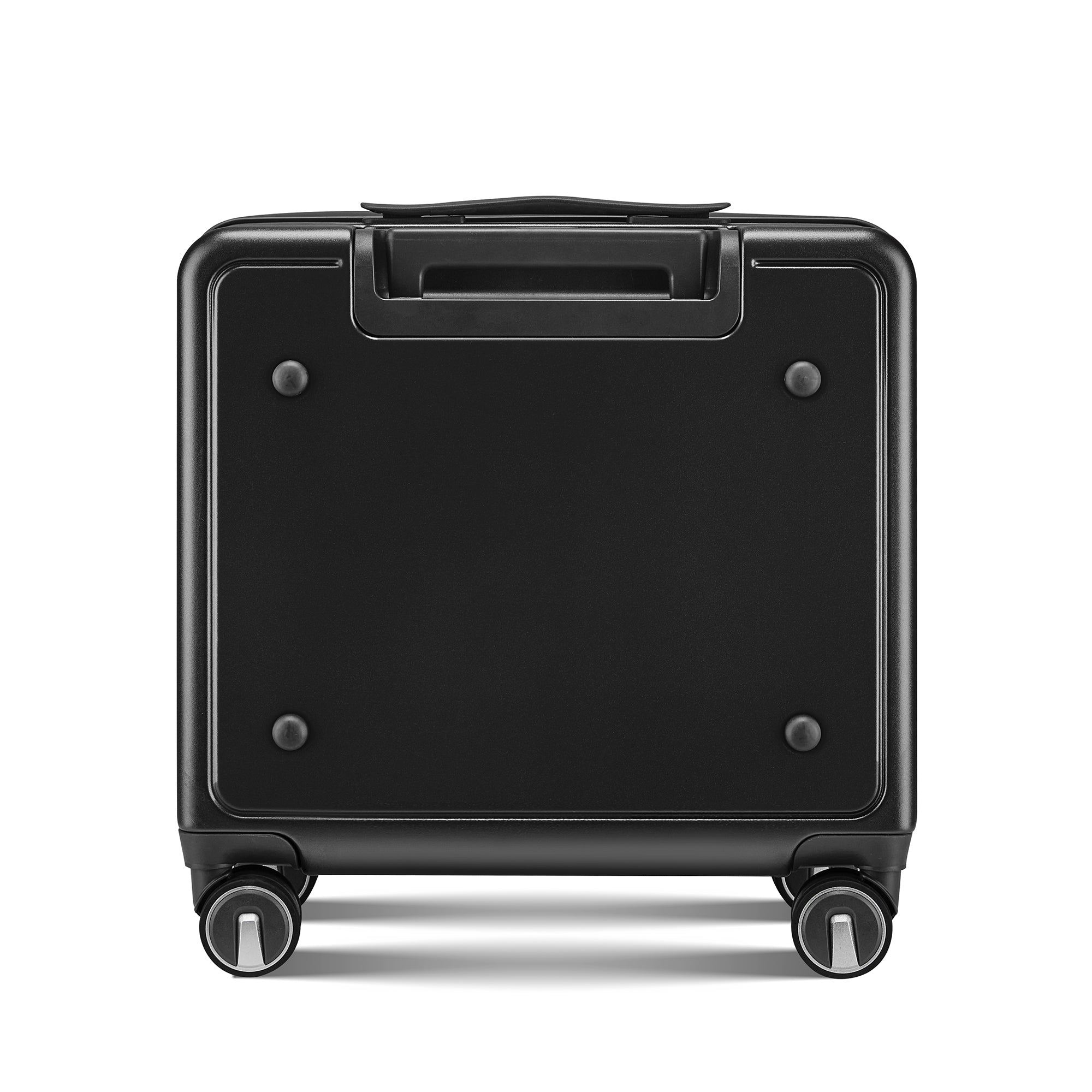 18" Carry-On Luggage with Front Open Door and Laptop Interlayer, PC Hard Shell Suitcase, Built-In TSA Lock, Lightweight Hardside Spinner Wheels, Airline Approved for Men and Women