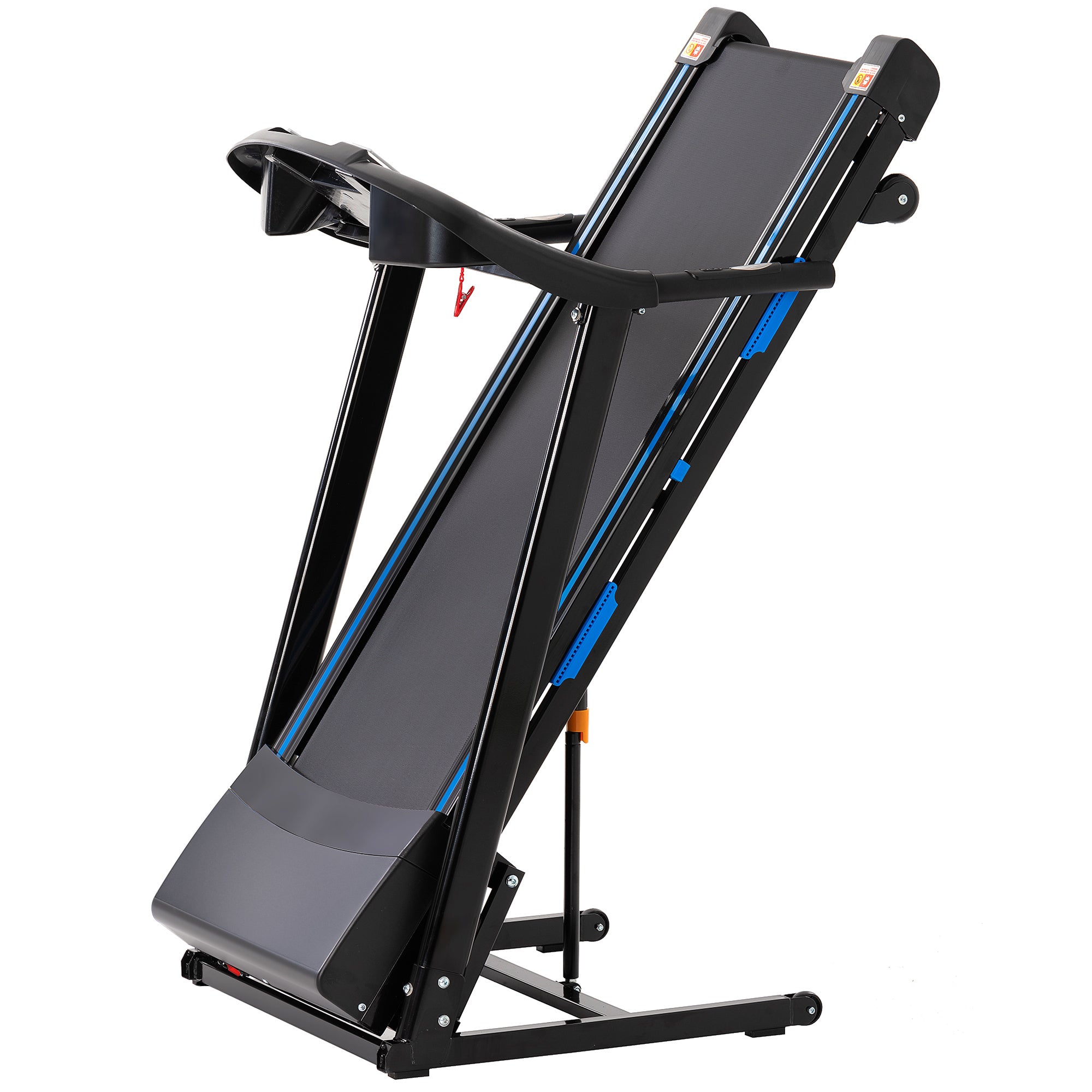 Foldable Electric Treadmill for Home – 3.5HP Motor, Auto Incline, Shock Absorption, Pulse Sensor, Bluetooth Speaker, FitShow App