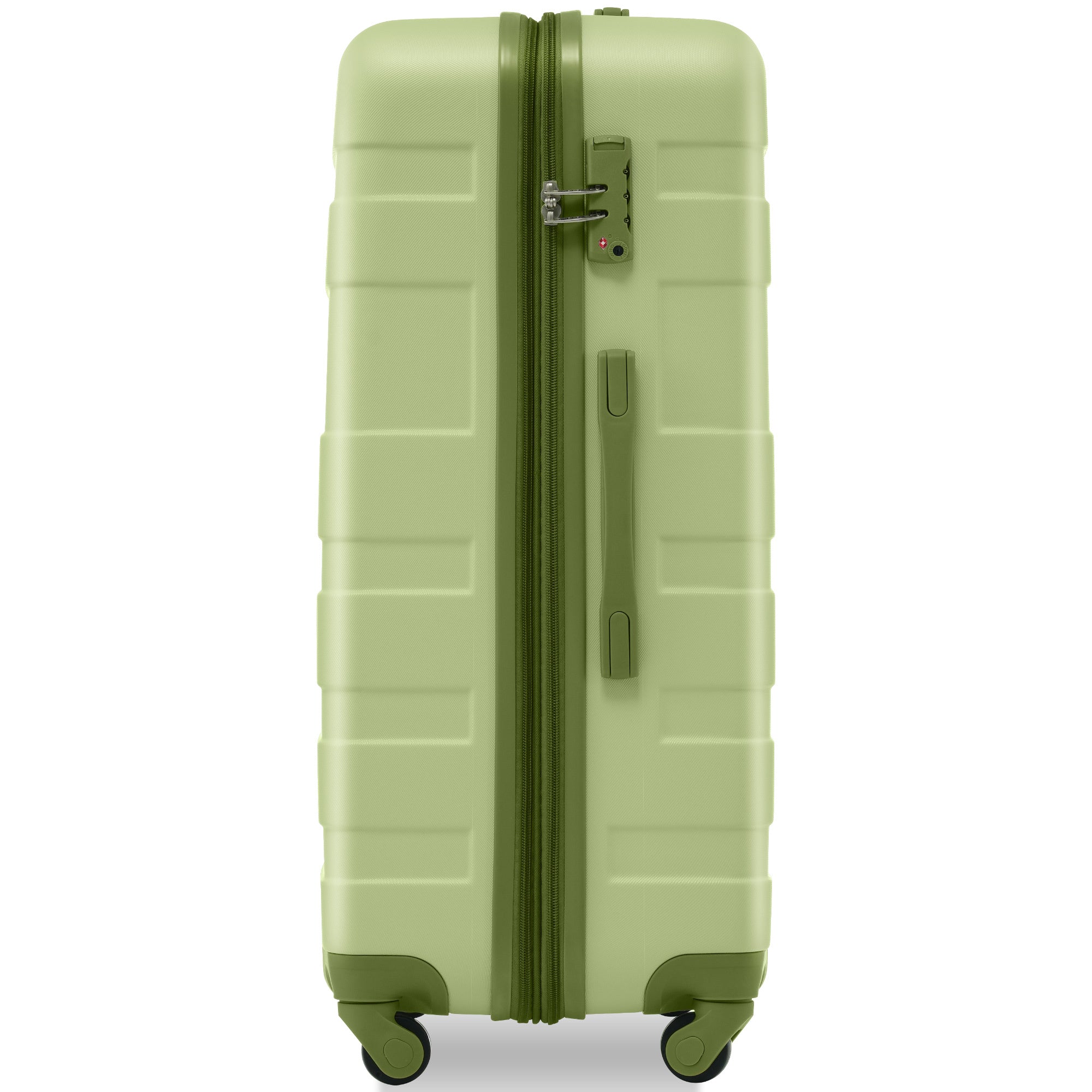 Luggage Set 3-Piece Expandable ABS Hardshell Suitcase, Lightweight and Durable with TSA Lock, Spinner Wheels, 20", 24", 28" ,Light Green