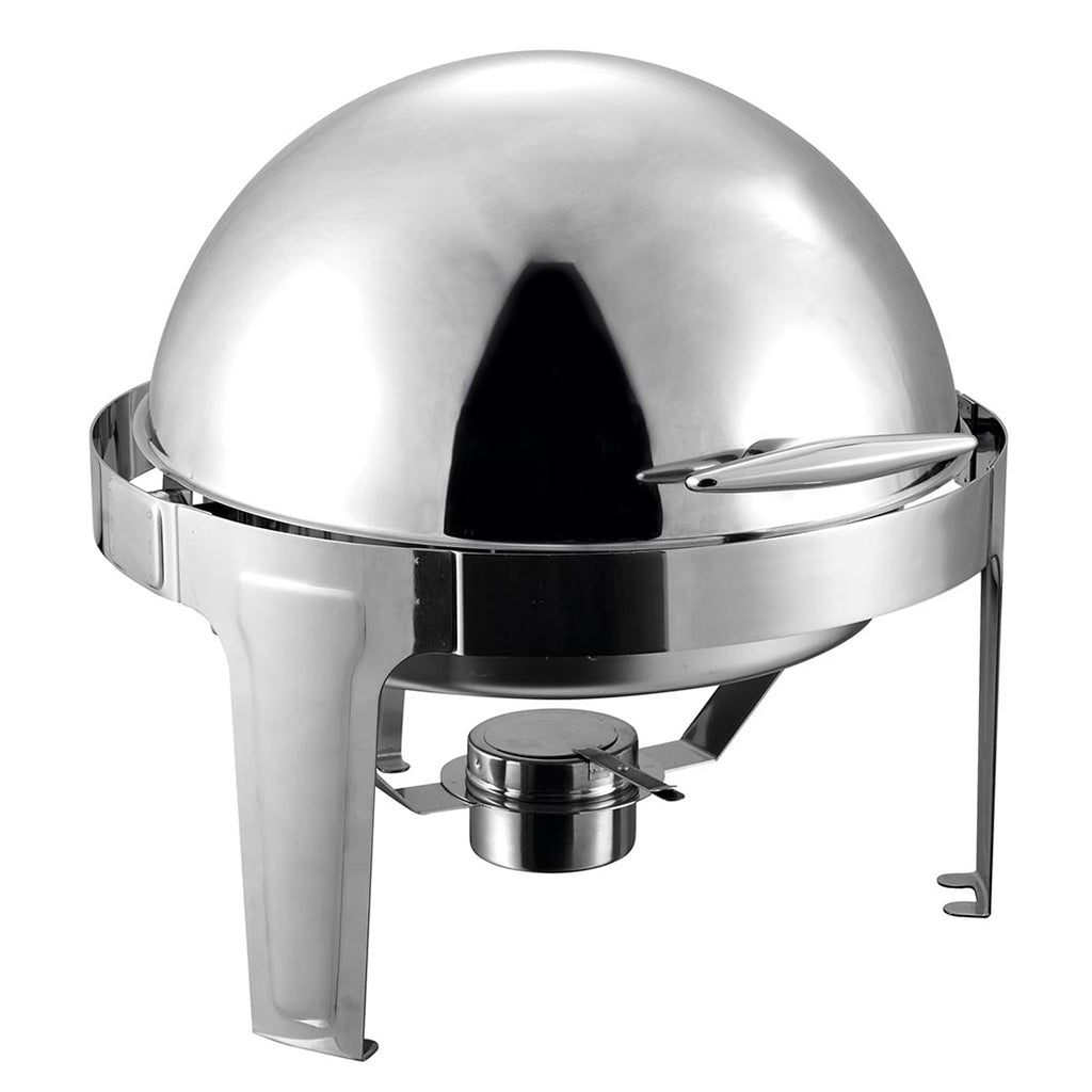 SOGA 6L Chafing Dish Round Roll Top