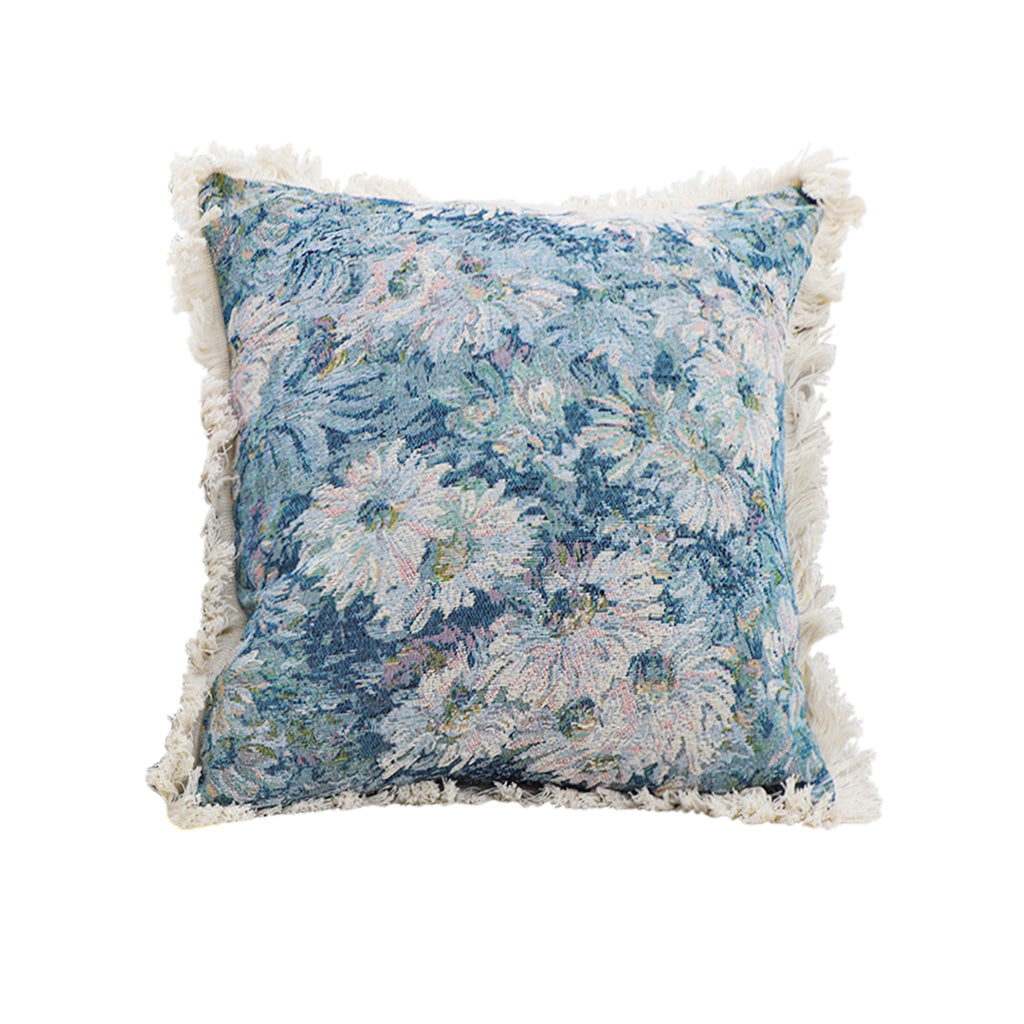 SOGA 50cm Oil Painting Shabby Chic Style Throw Pillow