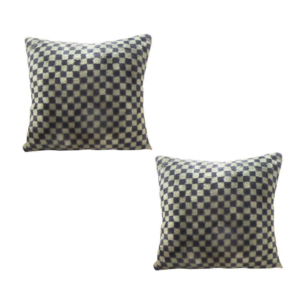 SOGA 45cm Urban Luxury Dark Night Green Pillow