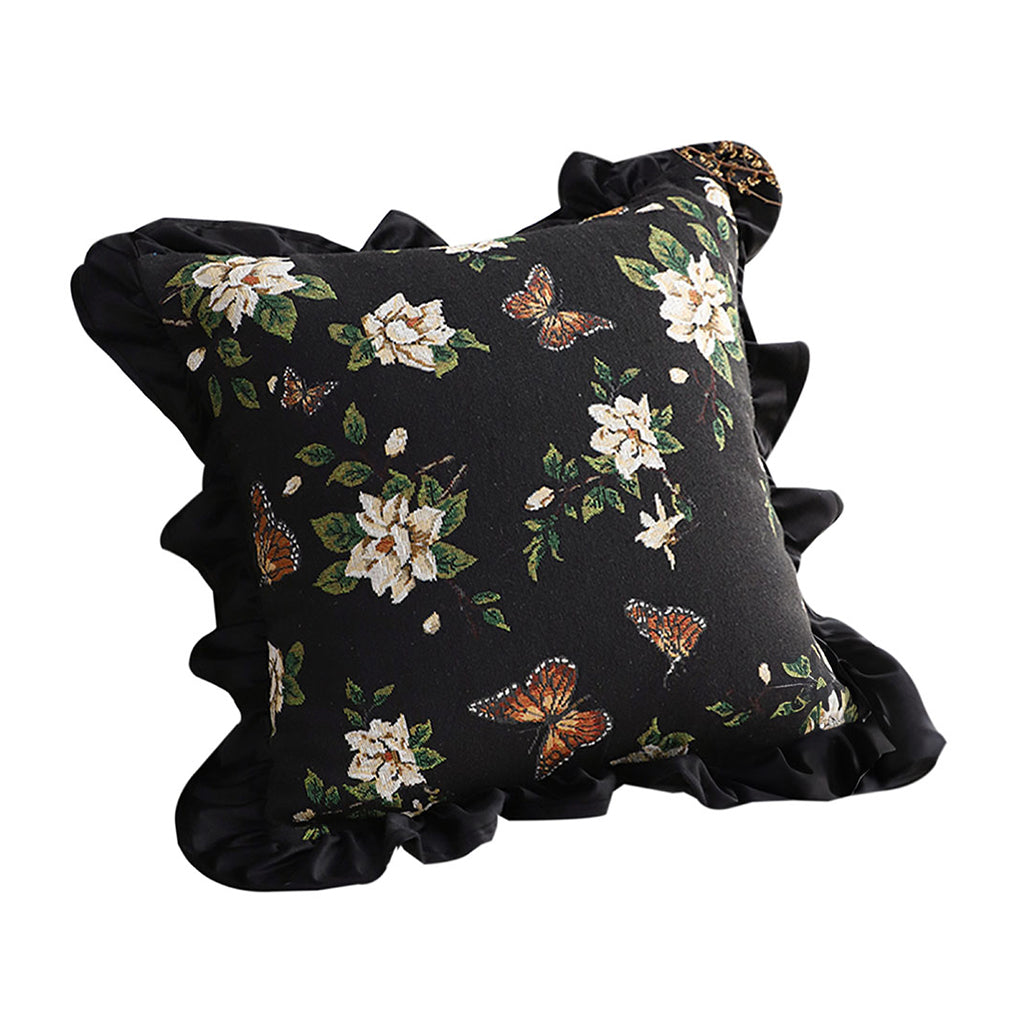 SOGA 45cm Square Vintage Decorative Throw Pillow