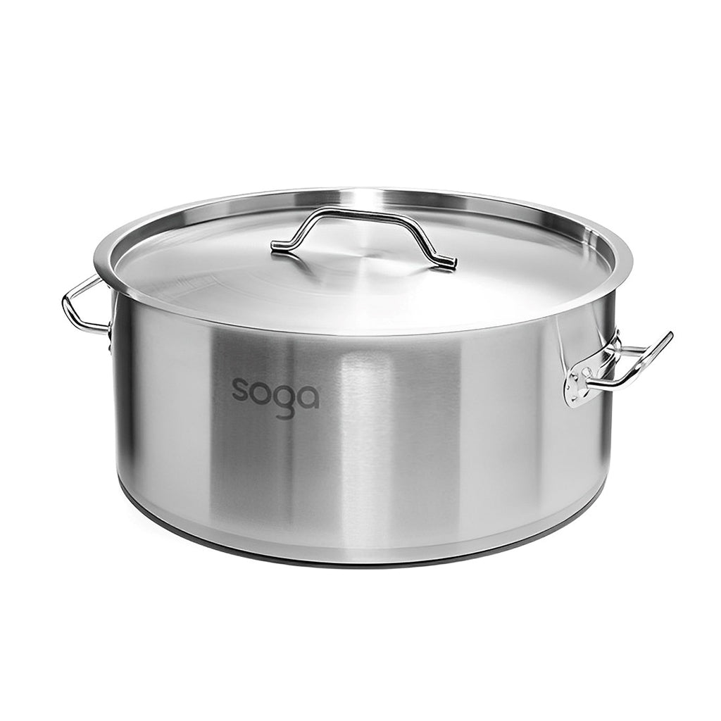 SOGA Stainless Steel 9L Stockpot