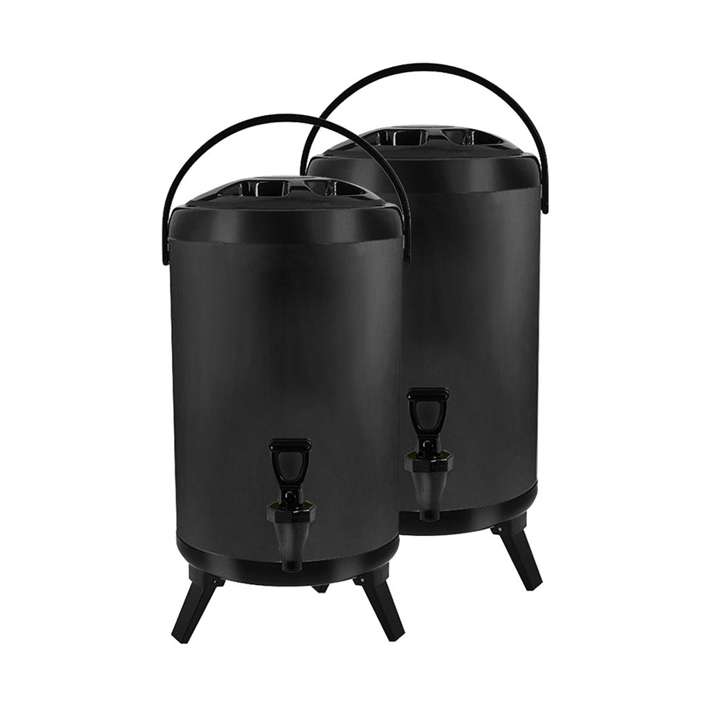 SOGA 10L Stainless Steel Milk Tea Barrel