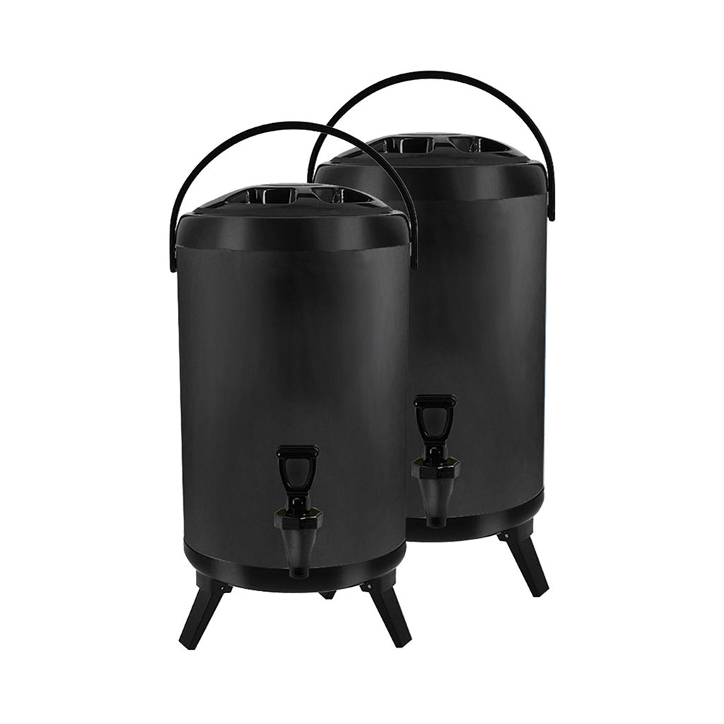 SOGA 8L Stainless Steel Milk Tea Barrel
