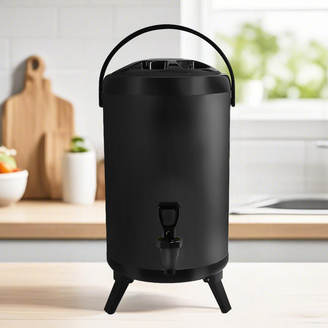 SOGA 8L Stainless Steel Milk Tea Barrel