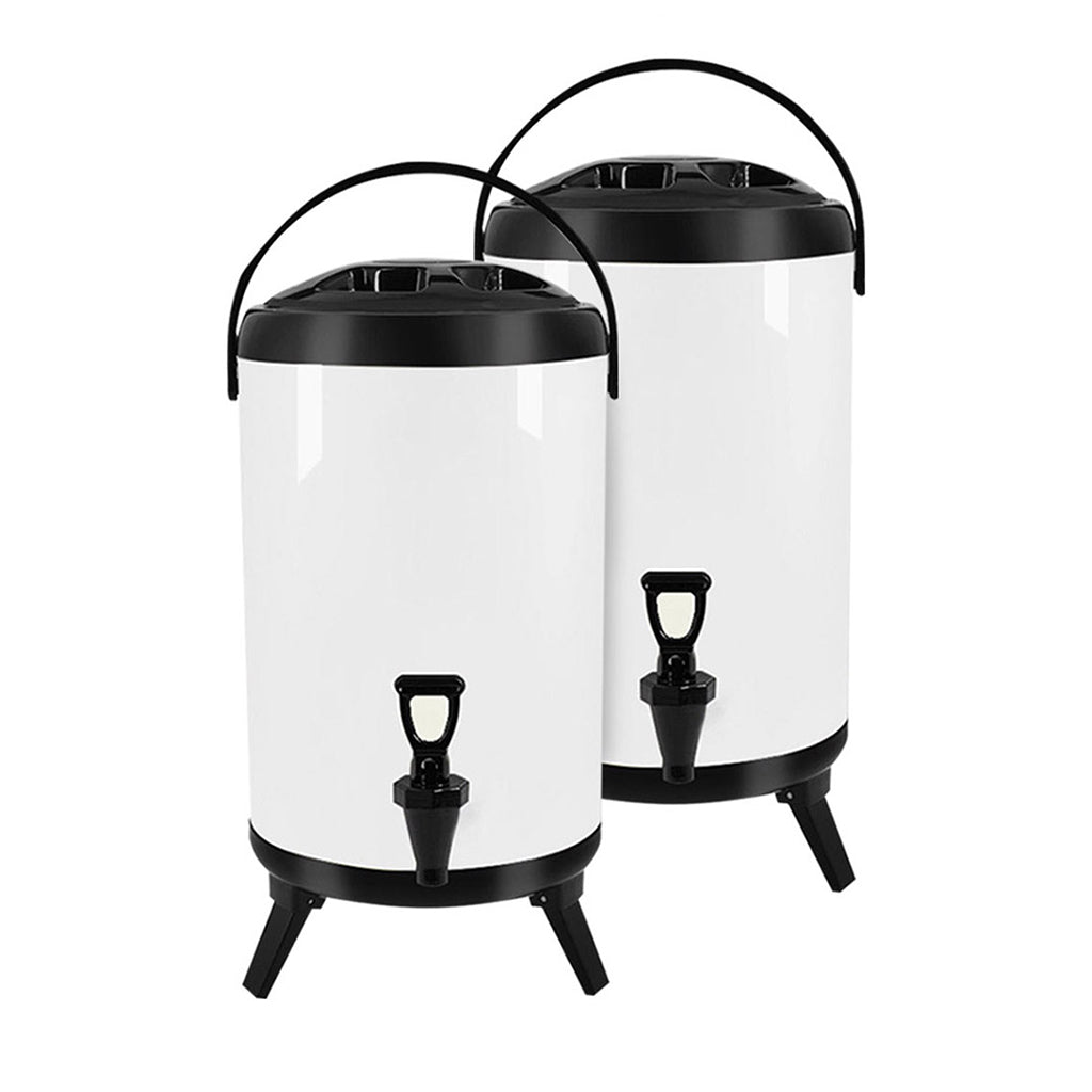 SOGA 8L Stainless Steel Milk Tea Barrel