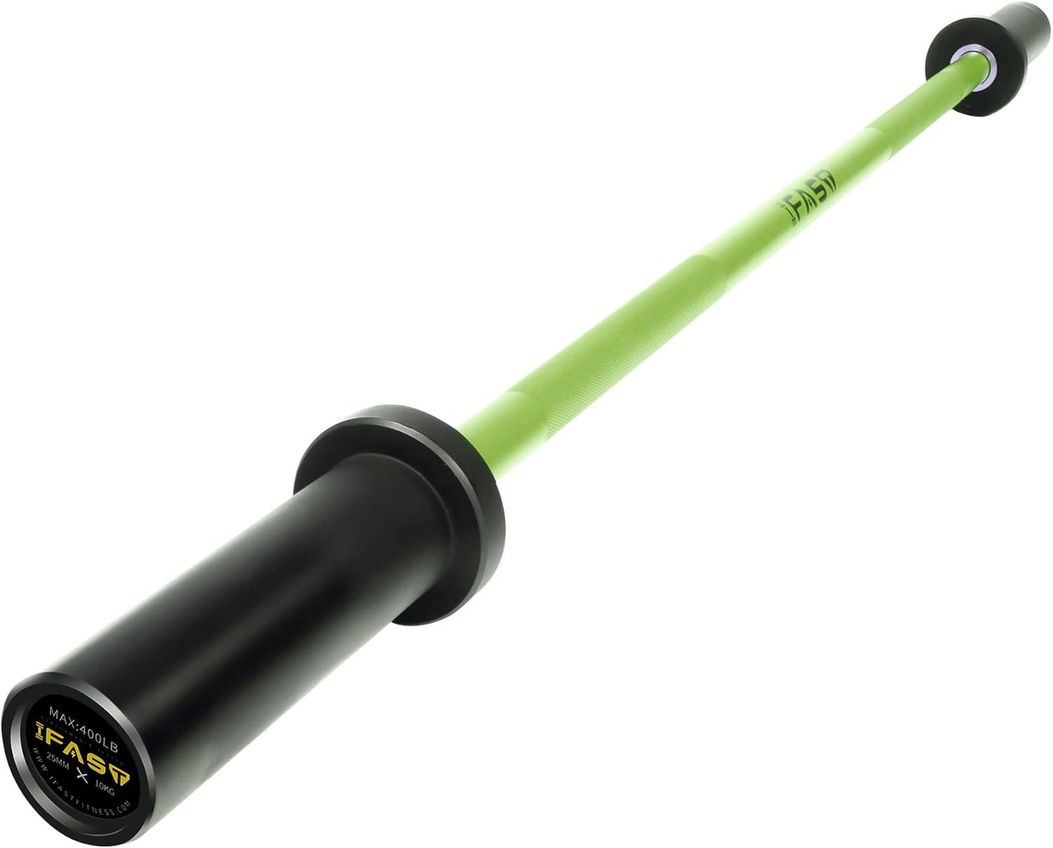 4Ft Olympic Barbell Bar - 400Lbs Capacity, 2-Inch Plates