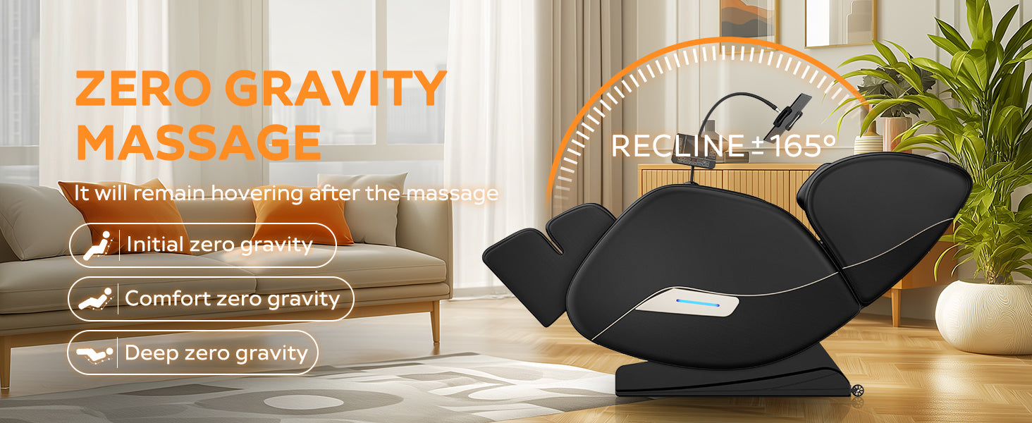2024 Full Body Massage Chair Massage Recliner with Zero Gravity, Full Body Air Pressure