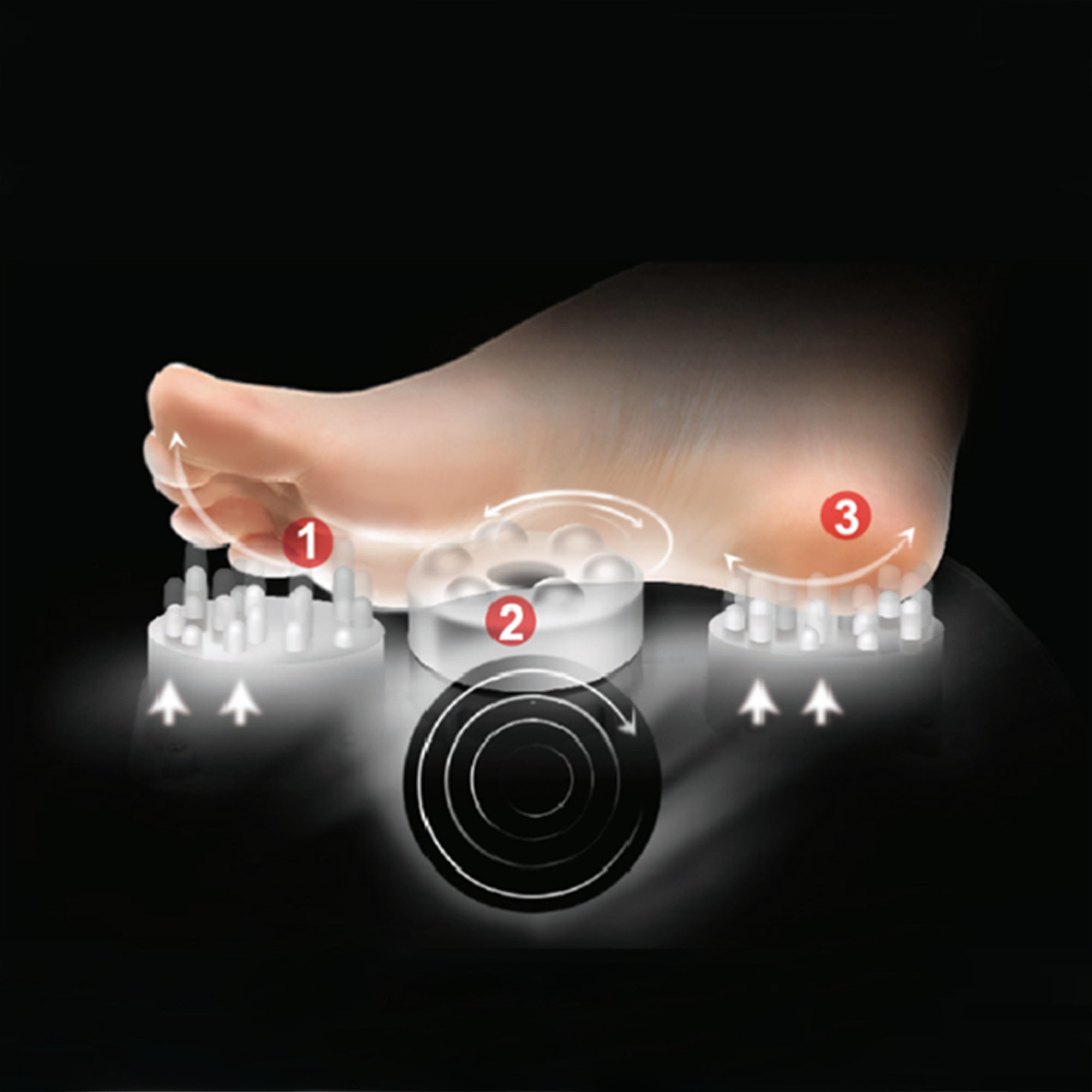 Foot Massager with Heat-Black