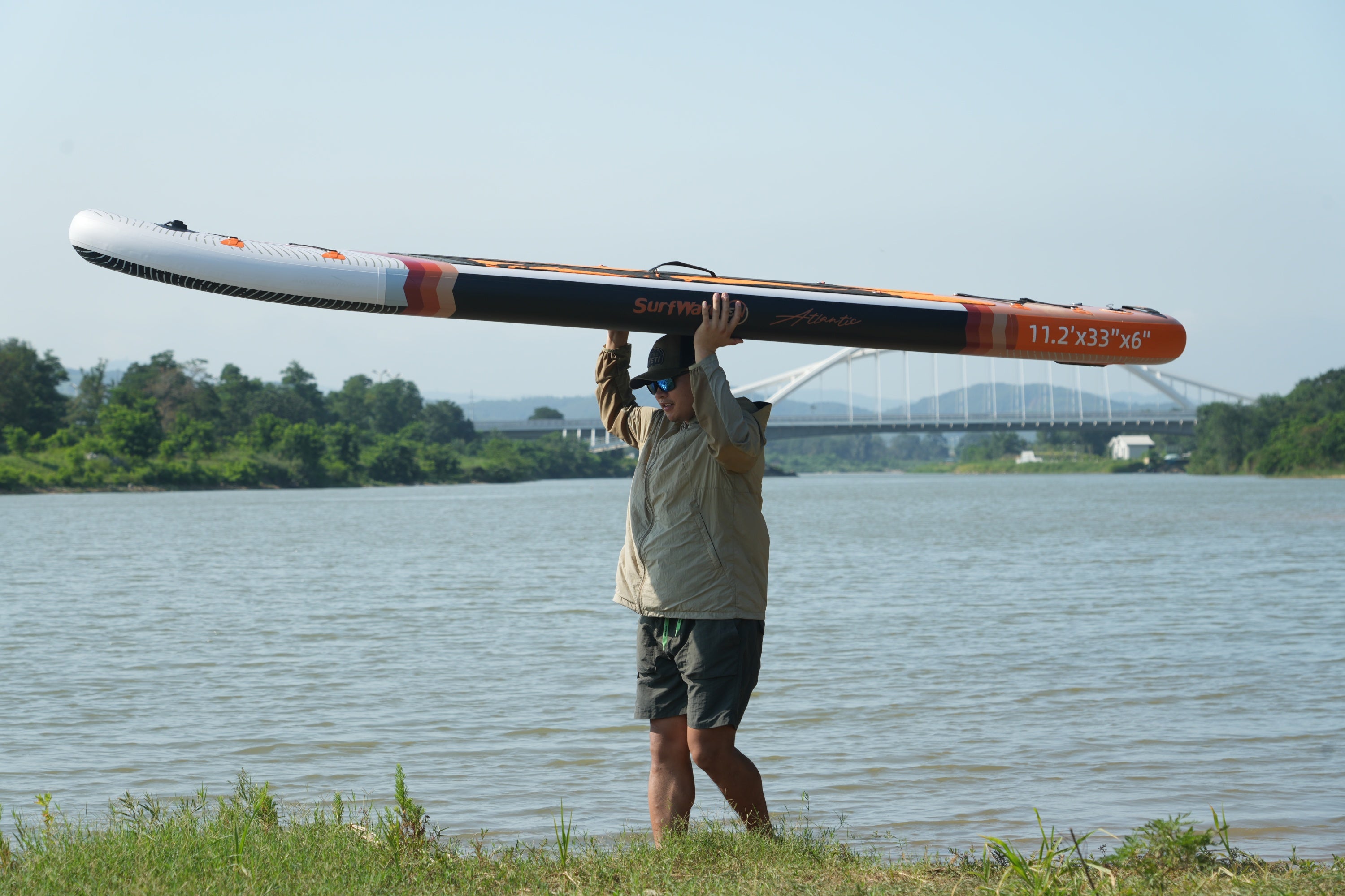 Inflatable Stand Up Paddle Board 11'x34'x6' With Accessories