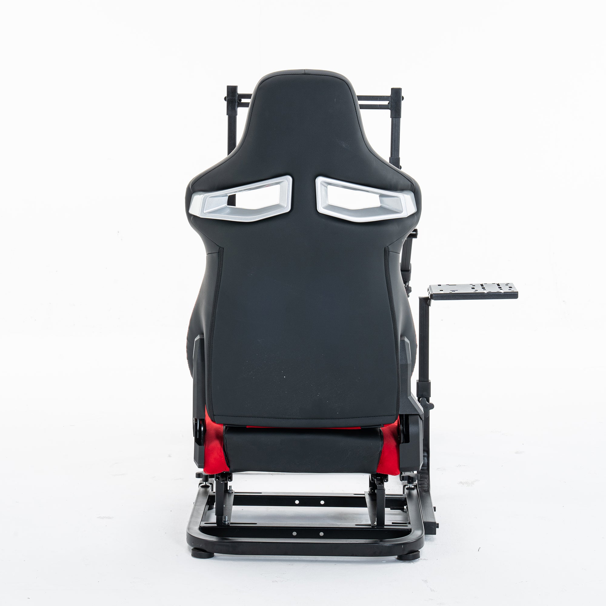 Enhanced and stable racing wheel cockpit, compatible with Fanatec, PXN, Thrustmaster, and Logitech adjustable driving simulators, excluding handbrake, pedals, and monitor