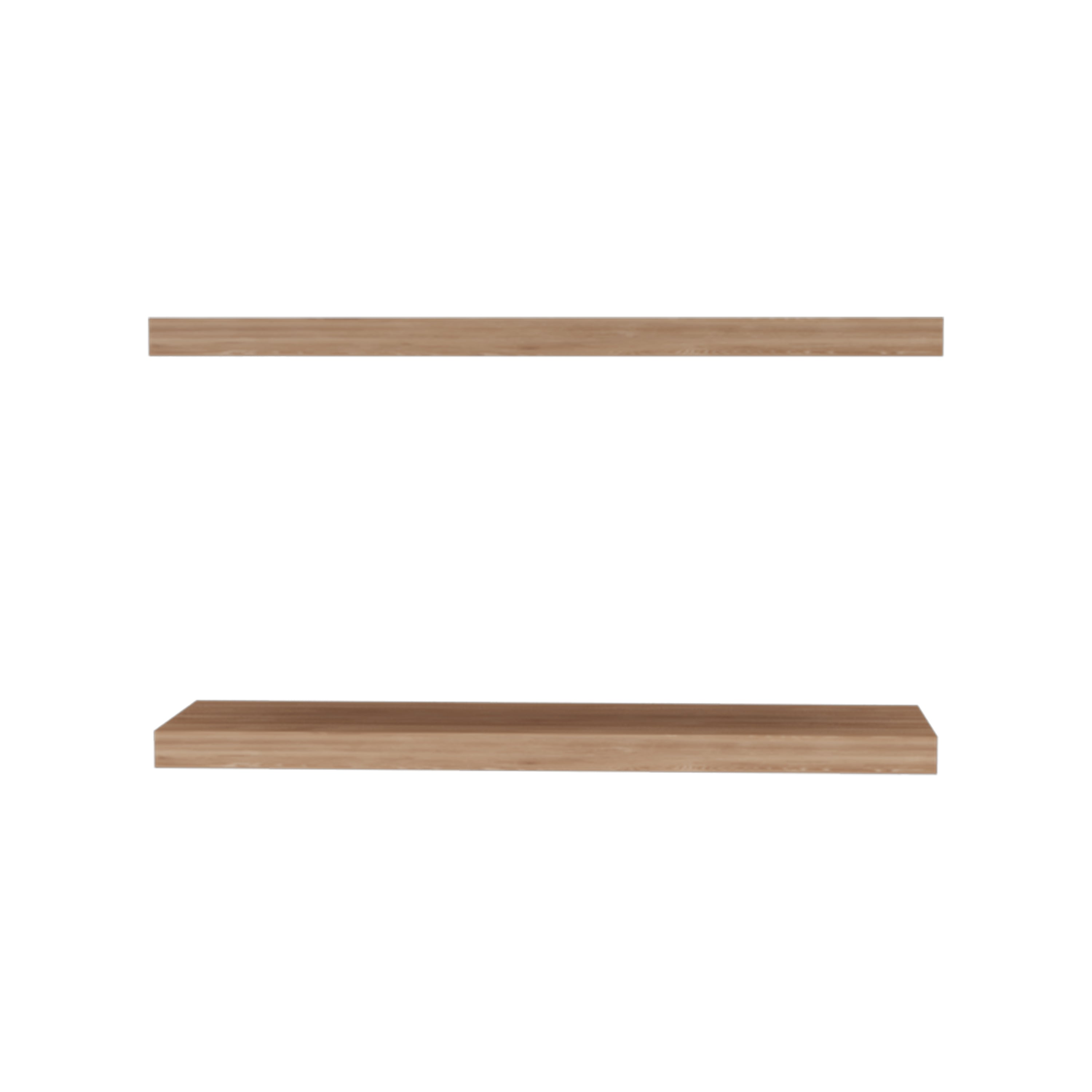 Ecco 31.5" Wide Floating Shelves Set of 2 – Wall Shelves for Bedroom, Bathroom Storage, Book Shelves for Living Room Decor