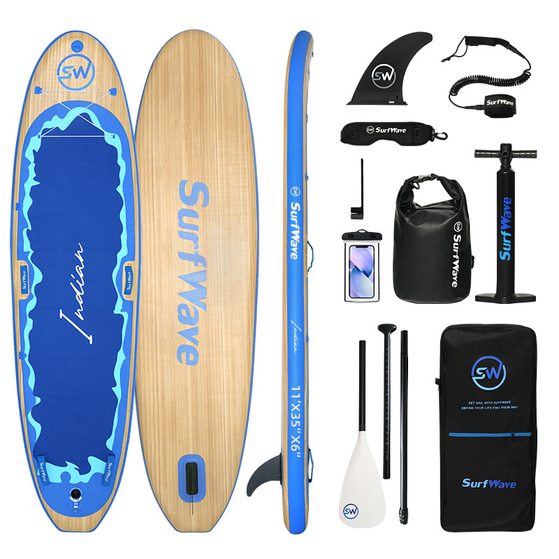 Inflatable Stand Up Paddle Board 11'x34'x6' With Accessories