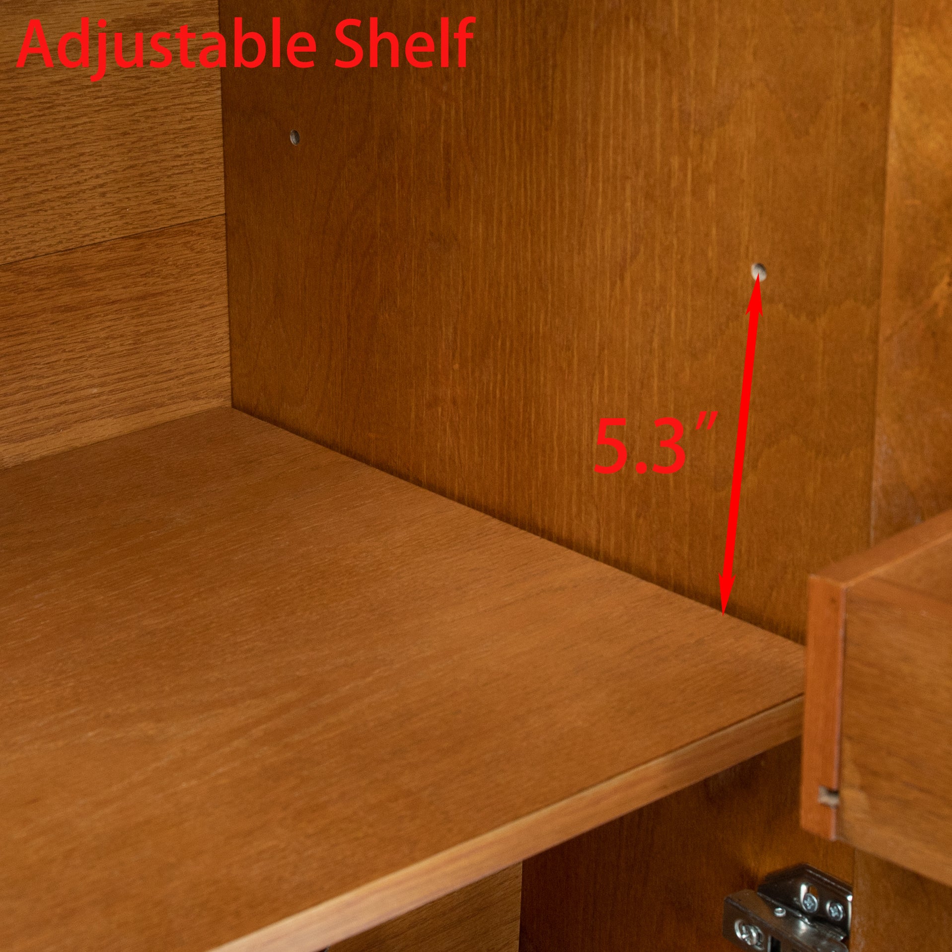 31.5" Liquor Cabinet with Wine Glass Holder & Wine Rack & Adjustable Shelf – Rustic Sideboard Buffet Cabinet, Kitchen Coffee Bar Cabinet, Wine Storage for Home Farmhouse Dining Room