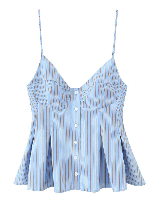 Fashionable spaghetti strap top