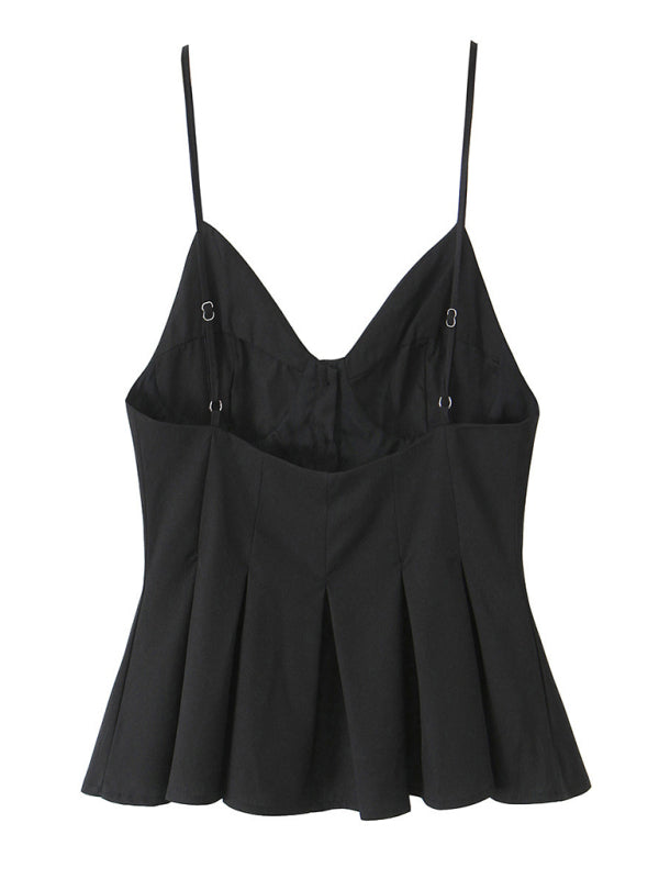 Fashionable spaghetti strap top