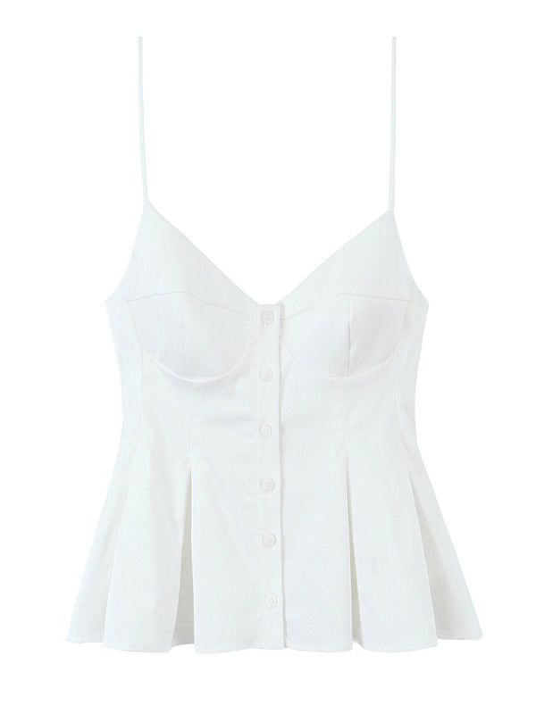 Fashionable spaghetti strap top