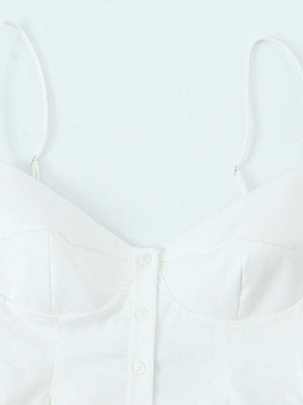 Fashionable spaghetti strap top