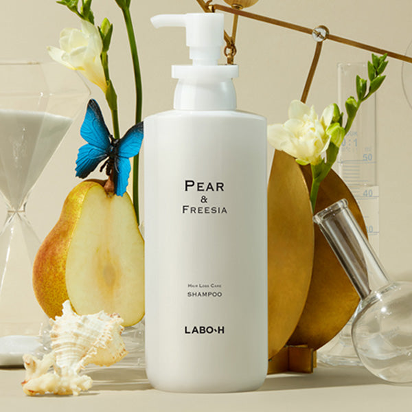 LABO-H Scalp Strengthening Shampoo Hair Loss Care Pea and Freesia 400ml