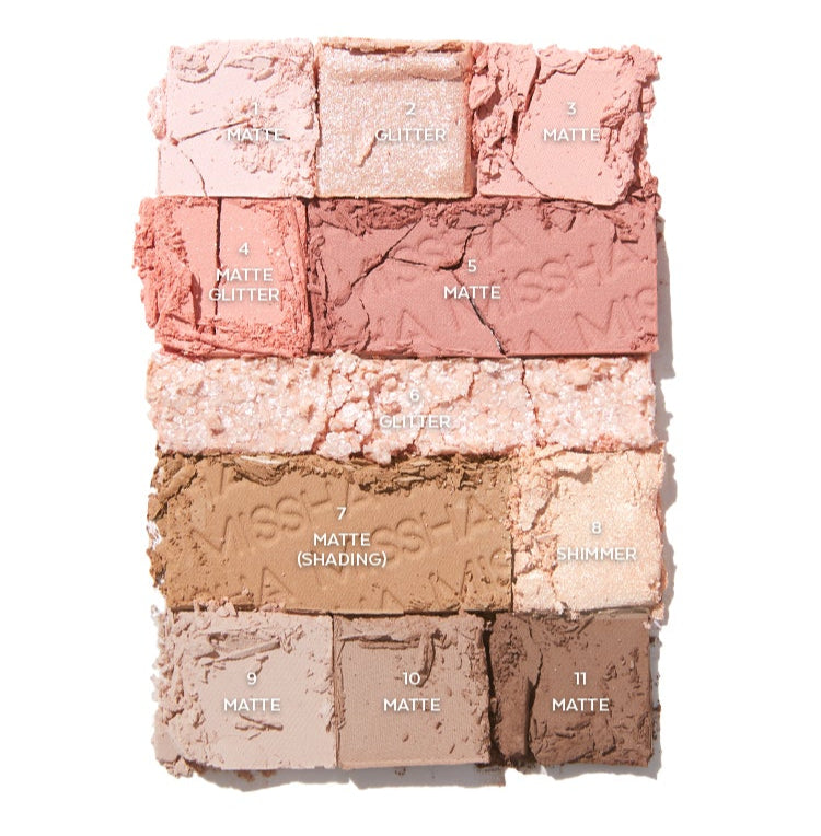 MISSHA Mood Moment Palette 12.5g #Rosy Rooftop