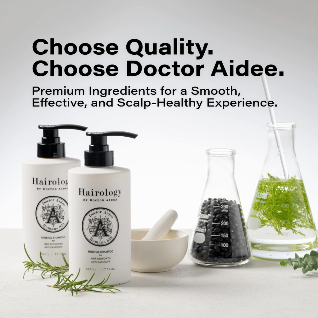 [Doctor Aidee] Hairology By Doctor Aidee Vegan Itchy Scalp Relief Shampoo Moisturizing Soothing Strengthening Purifying 200ml