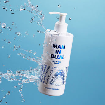 [NATURE REPUBLIC] Man In Blue All In One Wash 350ml