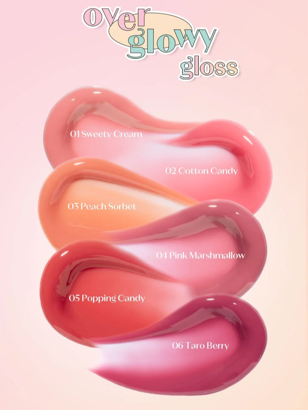ETUDE Overglowy Gloss #Sarr Sweeties 3g