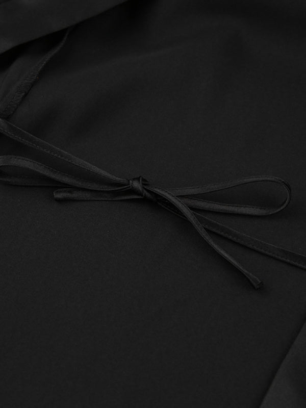 Close Up Look for Feather Mesh Nightgown for Women