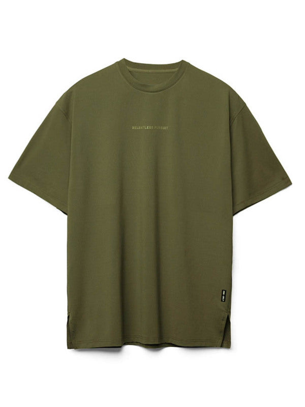  Men's Solid Color Essentials Oversize T Shirt