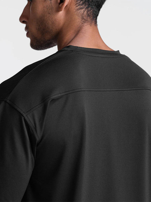  Men's Solid Color Essentials Oversize T Shirt