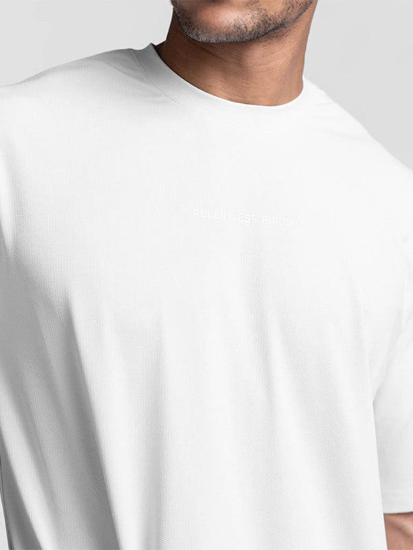  Men's Solid Color Essentials Oversize T Shirt