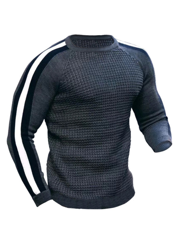 Men's Legend Stripe Sleeve Waffle Knit T-shirt
