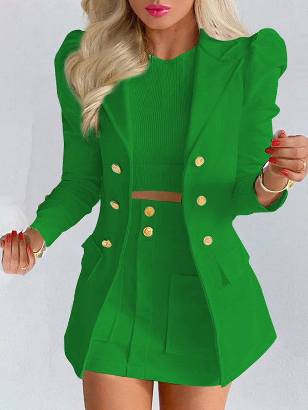 Princess Slim Suit Skirt Set for Women
