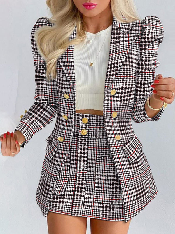 Princess Slim Suit Skirt Set for Women