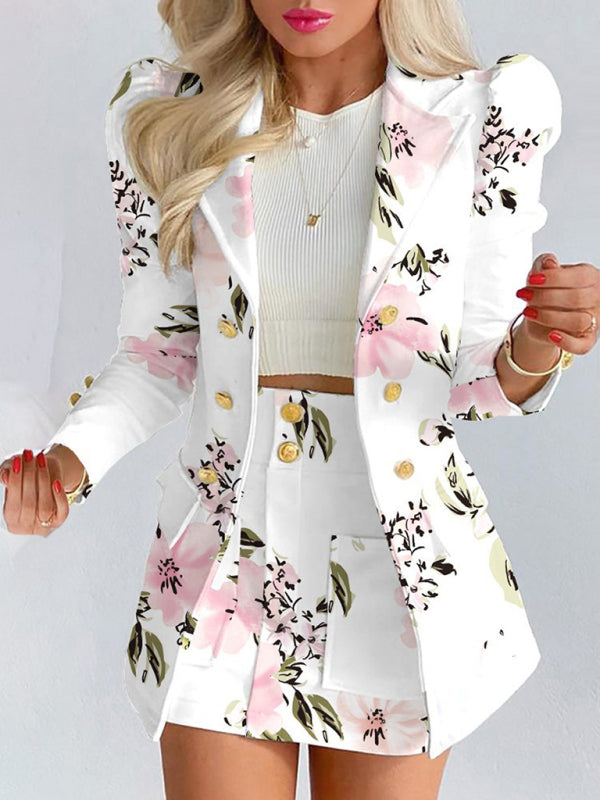 Princess Slim Suit Skirt Set for Women