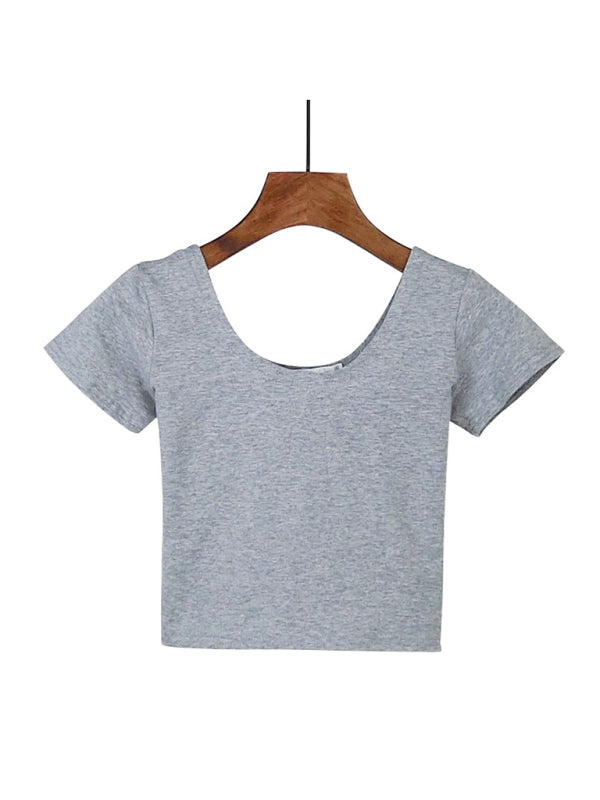 High-Waist Crop Top for Women